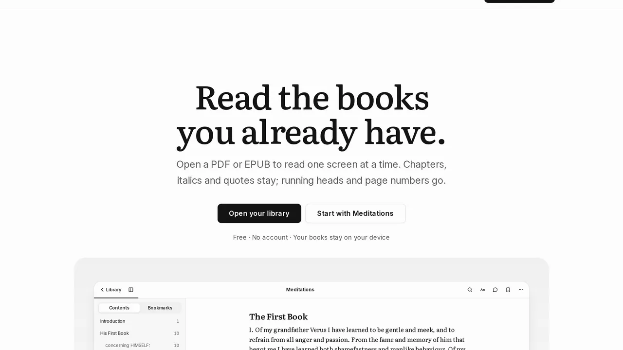 Paperless preview